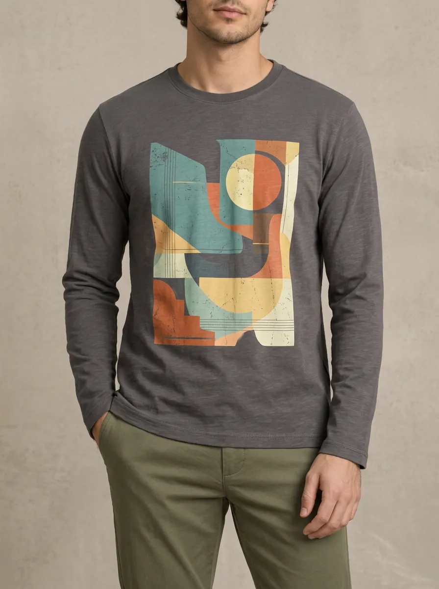 Men's Long Sleeve Smart Casual Daily Shirt