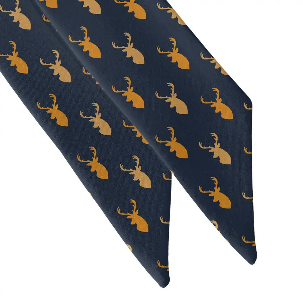 Buck Motif Hair Scarf
