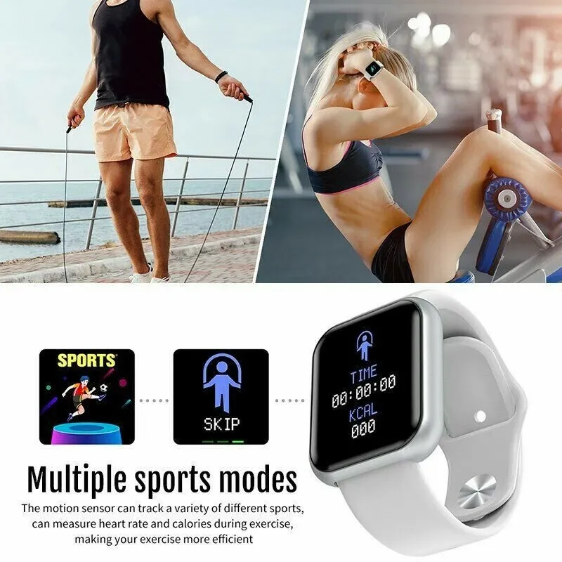 Smart Watch Waterproof Smart Bracelet Digital Display Touch Control Fitness Tracker