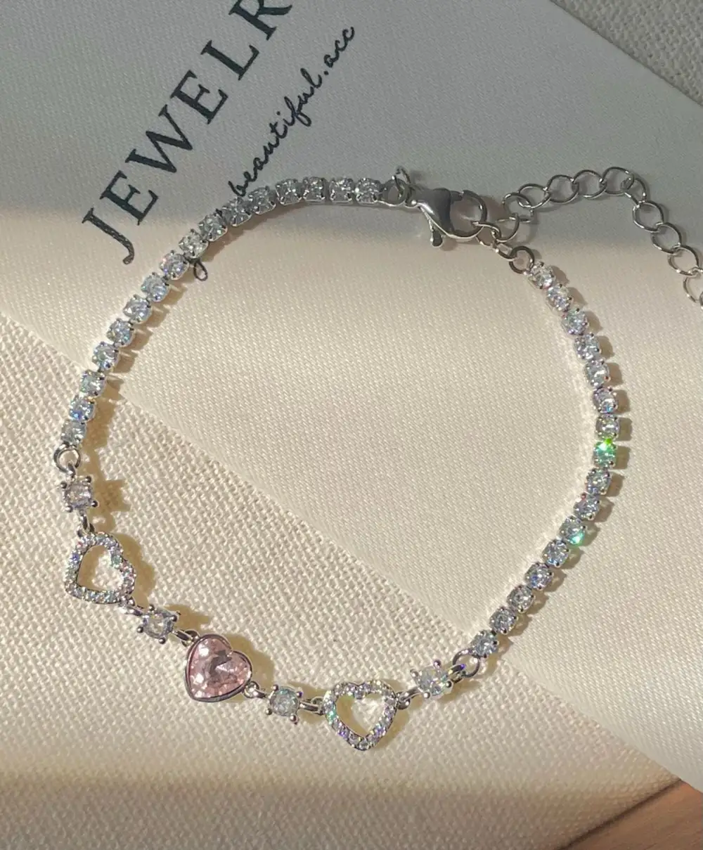Tennis Crystal Chain Fashion Bracelet