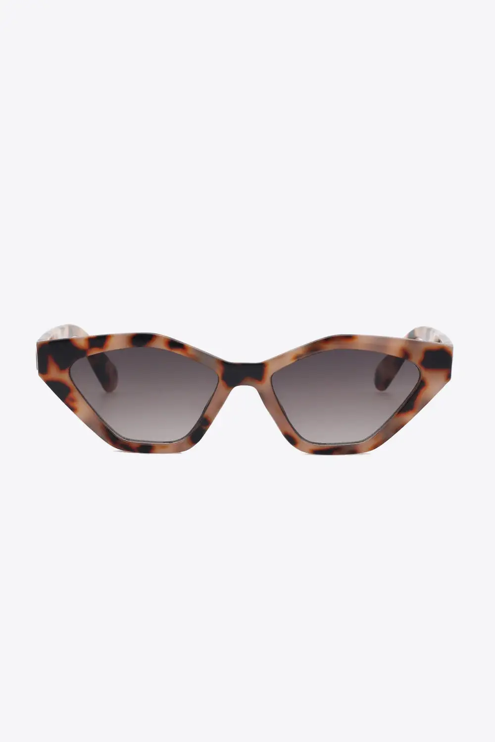 Polished Cat Eye Frame Sunglasses