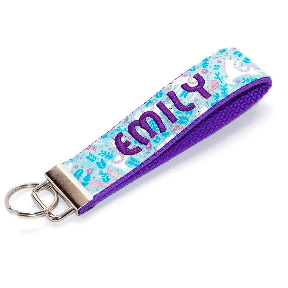 Unicorns Minimal Keychain