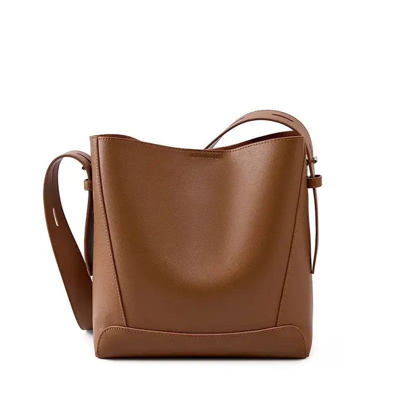 Minimalist Casual Tote Cow Leather Soft