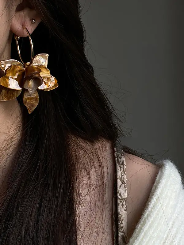 Artful Celestial Drop Earrings