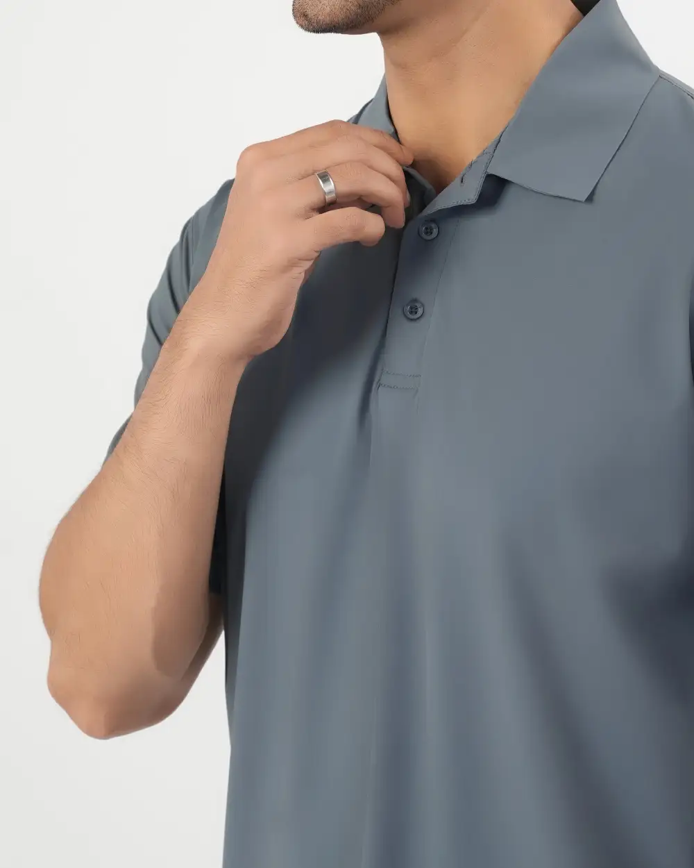 Men's Everyday Reliable Polo Collar T-Shirt