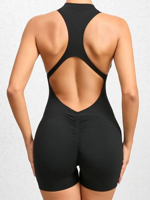 Tight Zippered Sports Yoga Peach Hips Pants