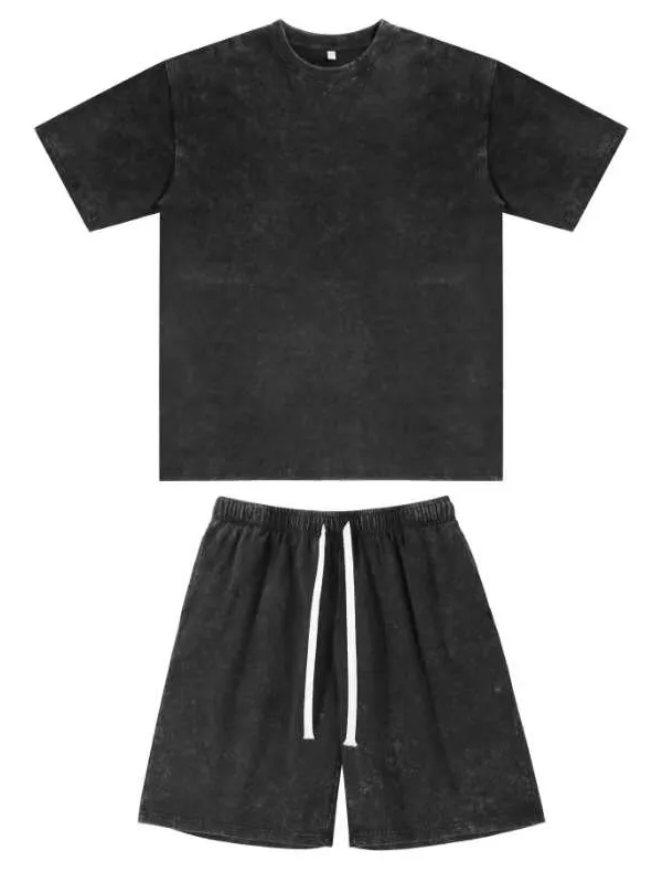 Modern Garment Washed Shorts