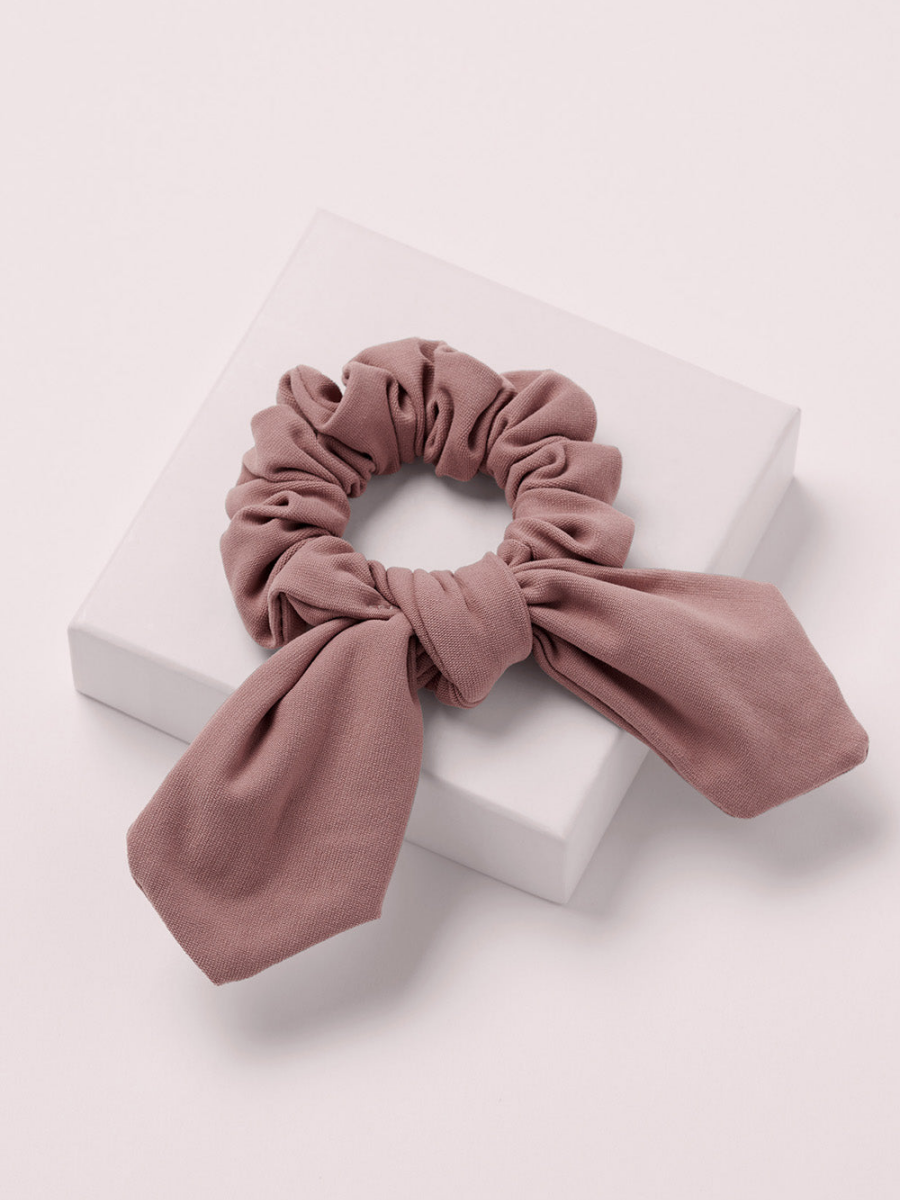 Elegant Bow Scrunchie