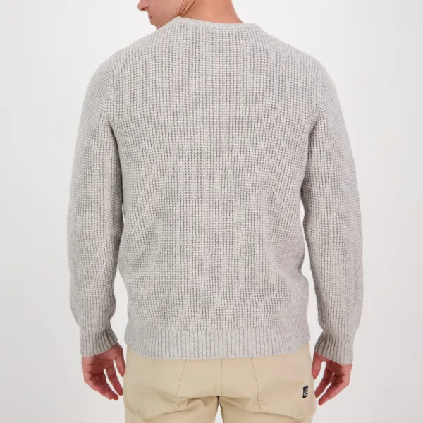 Men's Waffle Knit Sweater