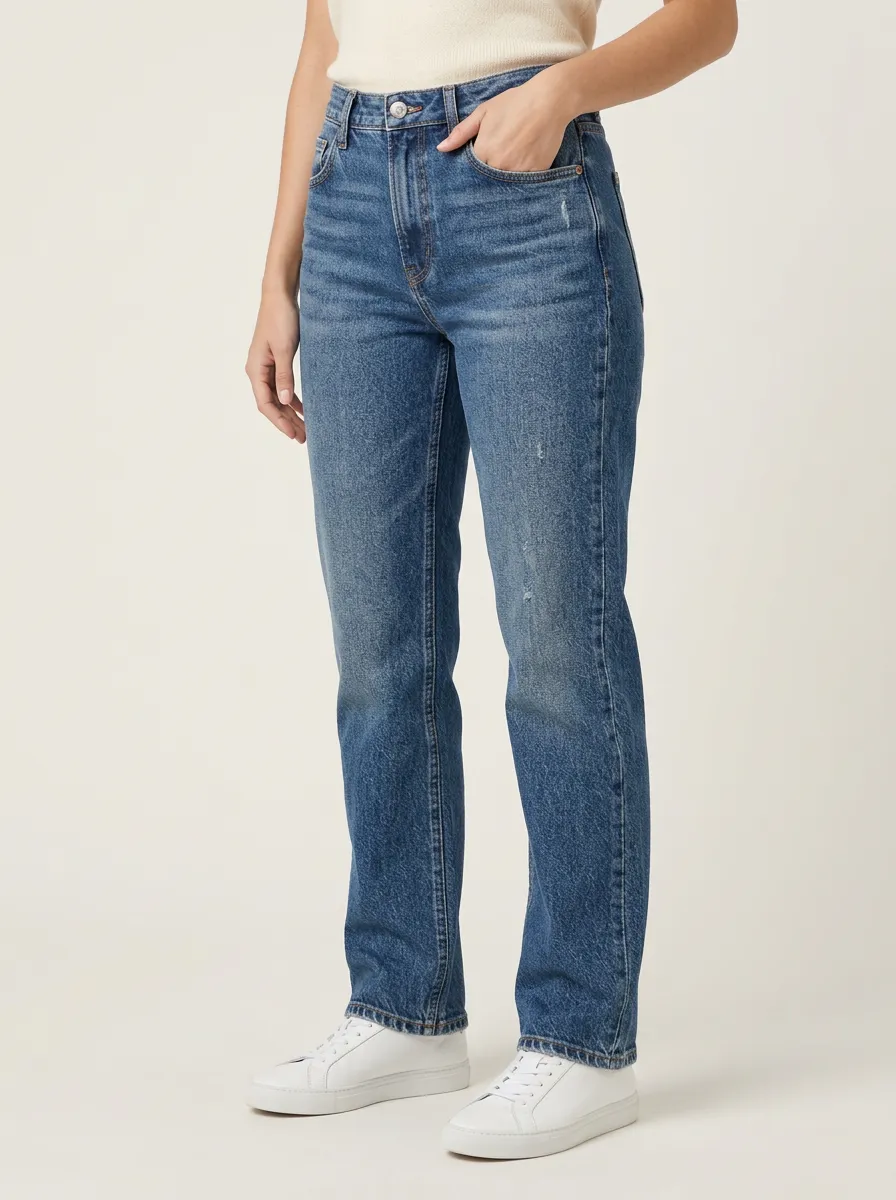Straight Leg Relaxed Relaxed Jeans