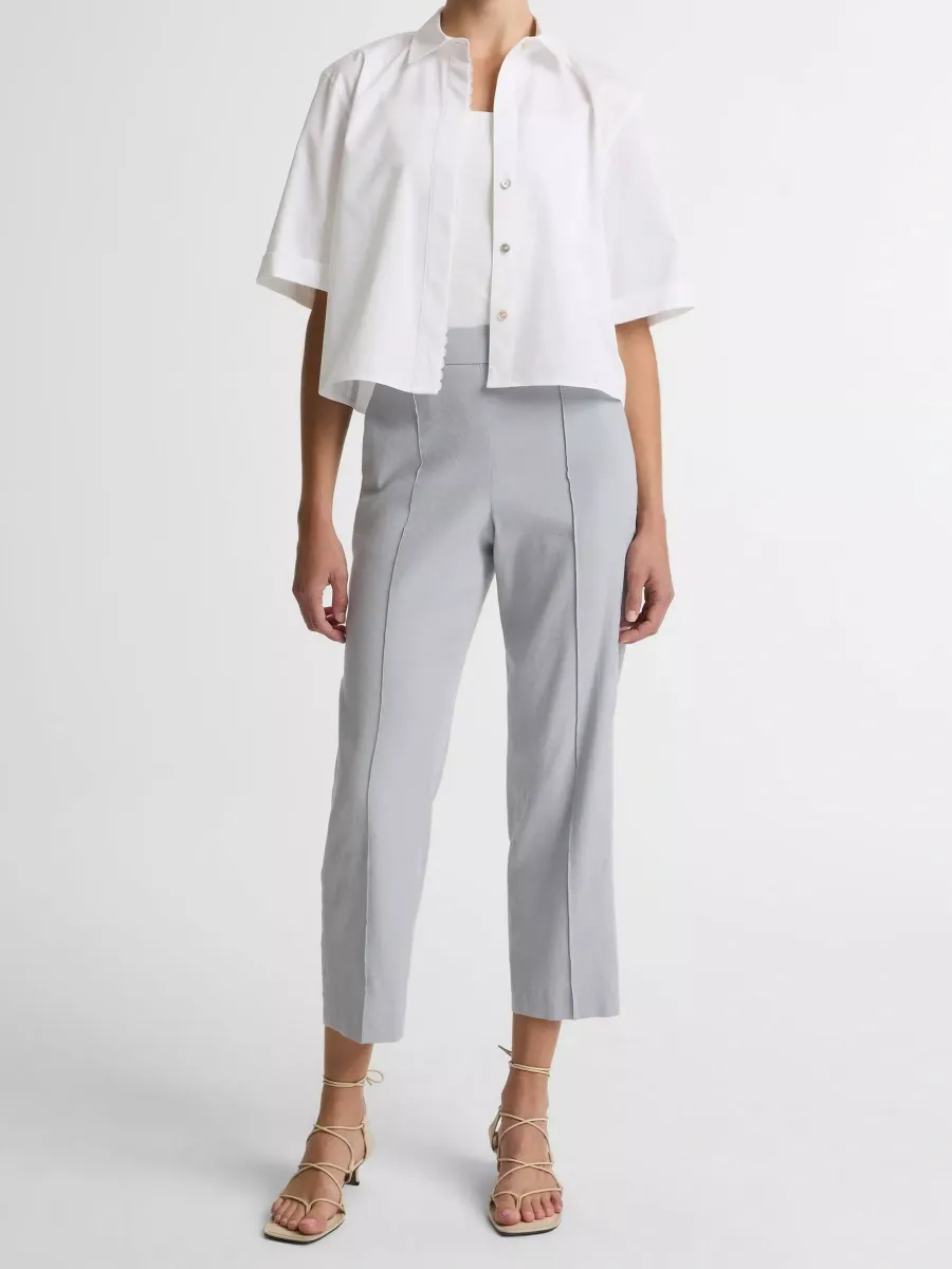 Neutral Cropped Trousers