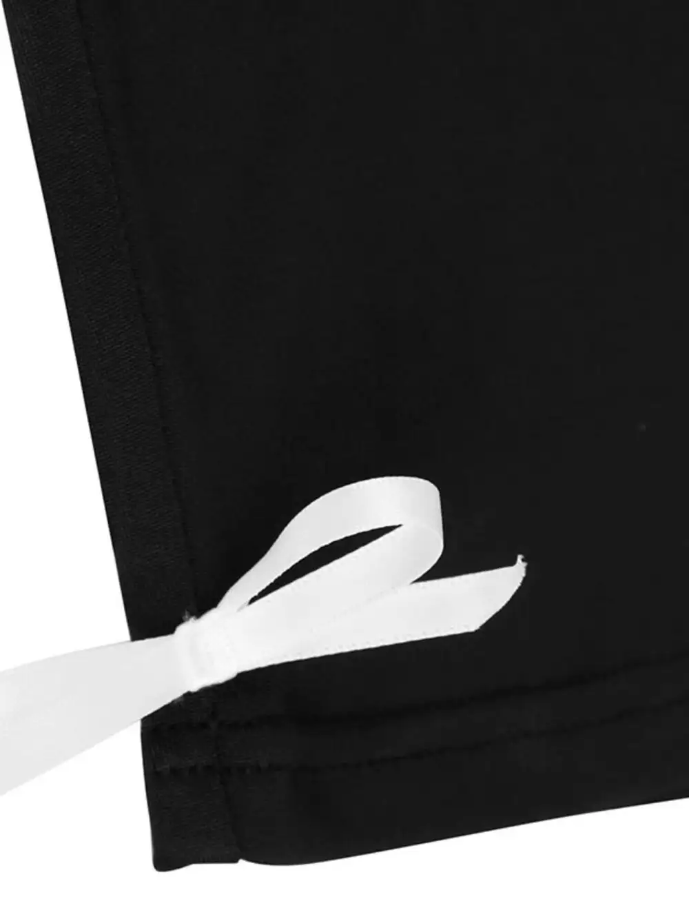 Lace Trim Tie Front Capri Jumpsuit