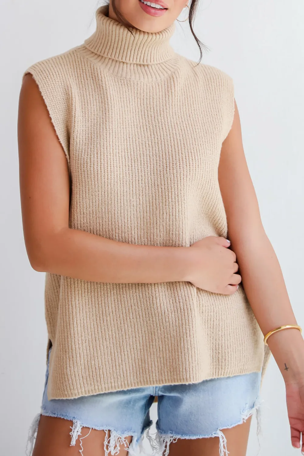 Sophisticated Ways Turtleneck Top