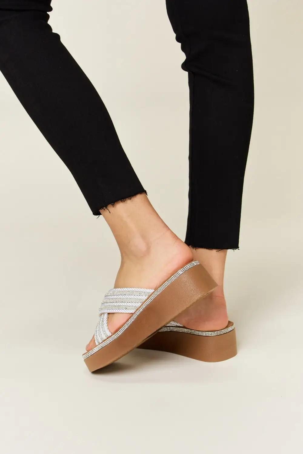 Wedge Platform Heeled Sandals