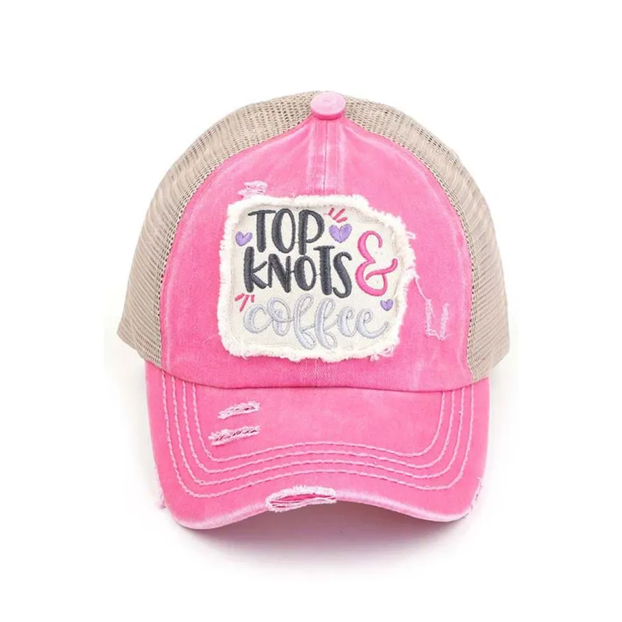 Distressed Top Cap
