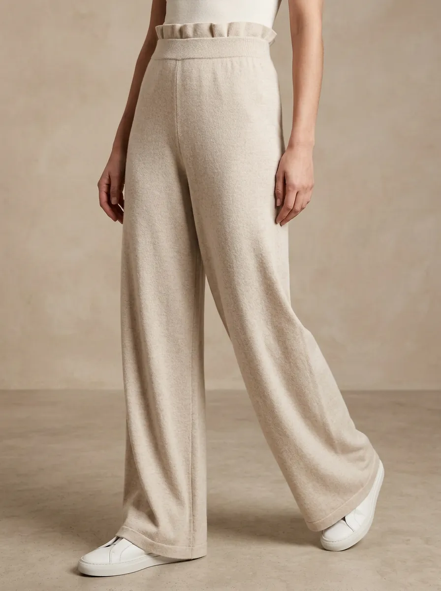 Modern Wide-Leg Casual Casual Wide Leg Pants