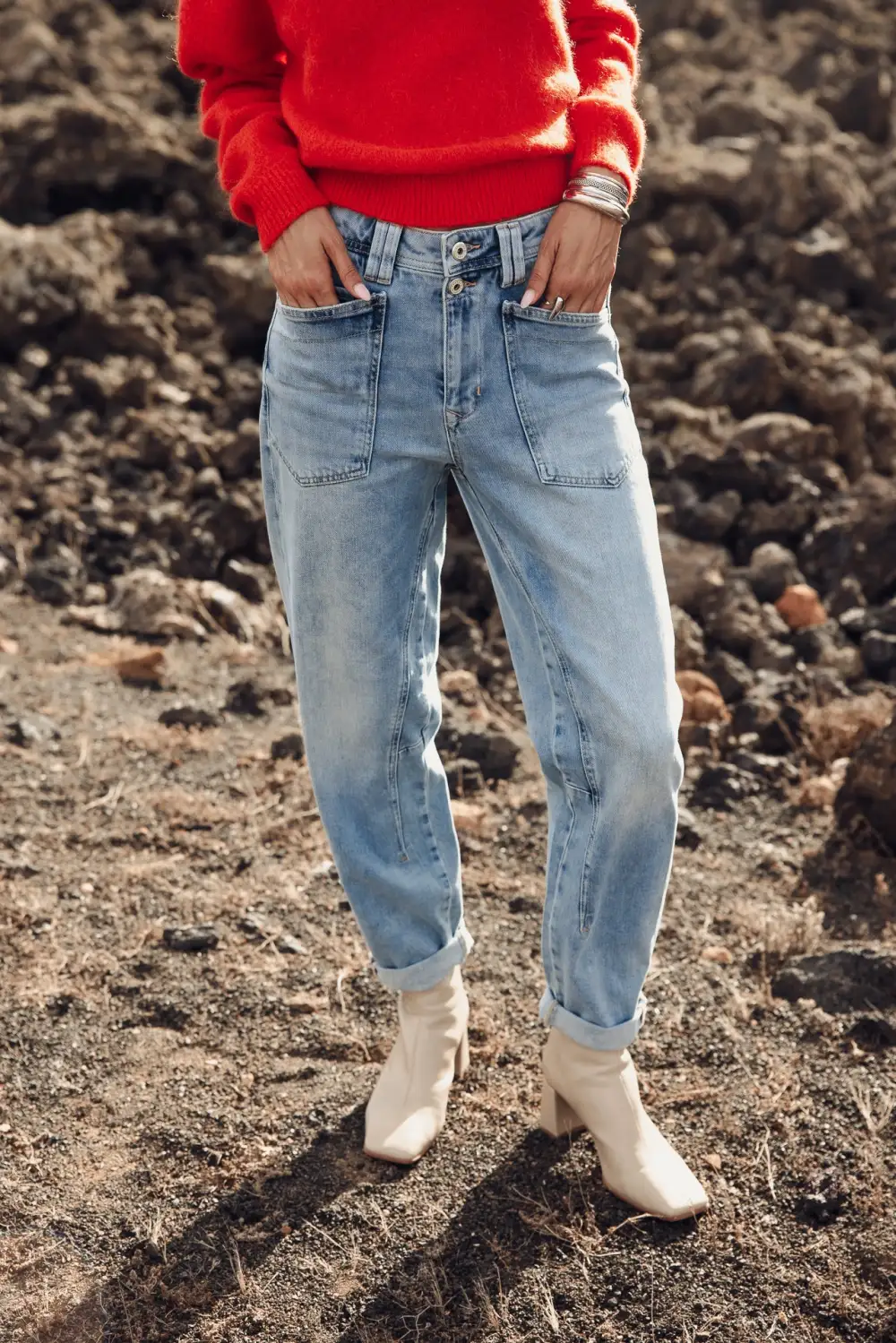 Women's Essential Clean Denim Jeans