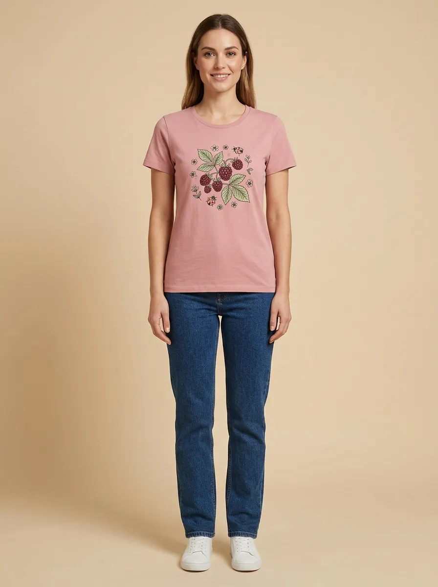 Women's Crew-Neck Graphic T-Shirt