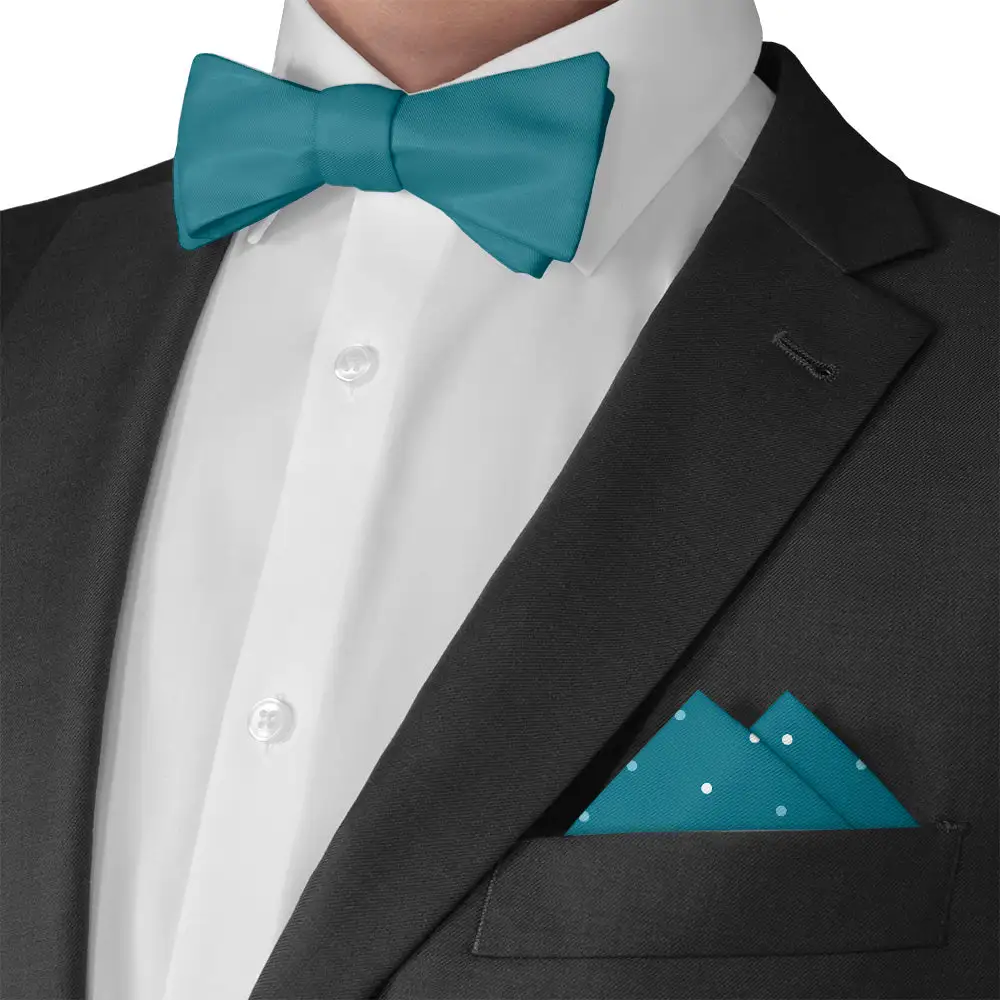 Elegant Crisp Dotted Pocket Square