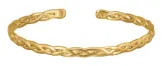 Statement Recycled Brass Cuff Bracelet