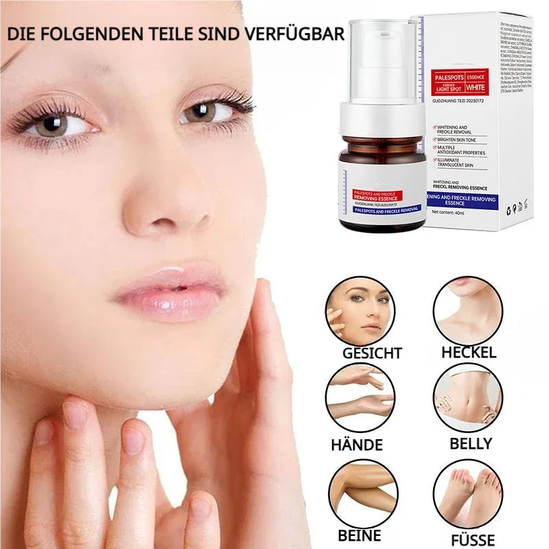 5-Sekunden-Aufhellung! Vitamin C-Aufhellungsessenz gegen Pigmentflecken