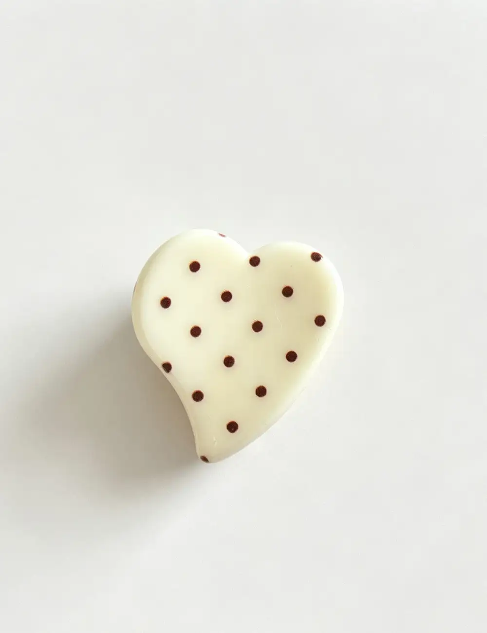 Heart Shape Dots Mini Hair Claw Clip
