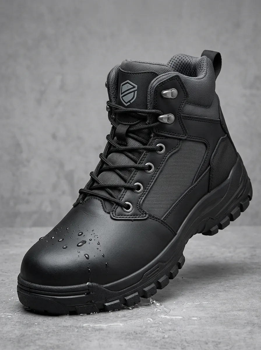 Men's Waterproof Tactical Outdoor Printed Work Boots