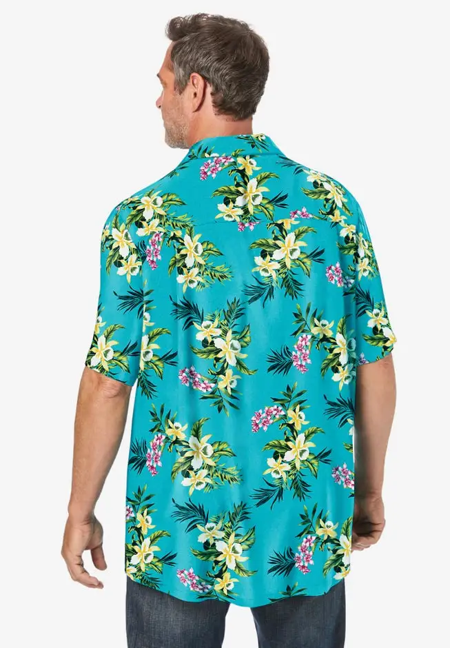 Printed Camp Shirt
