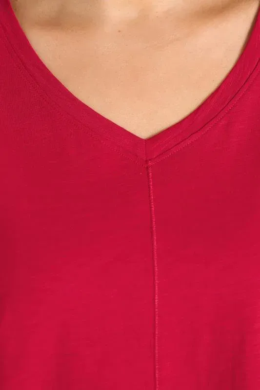 Red Premium Cotton T-Shirt