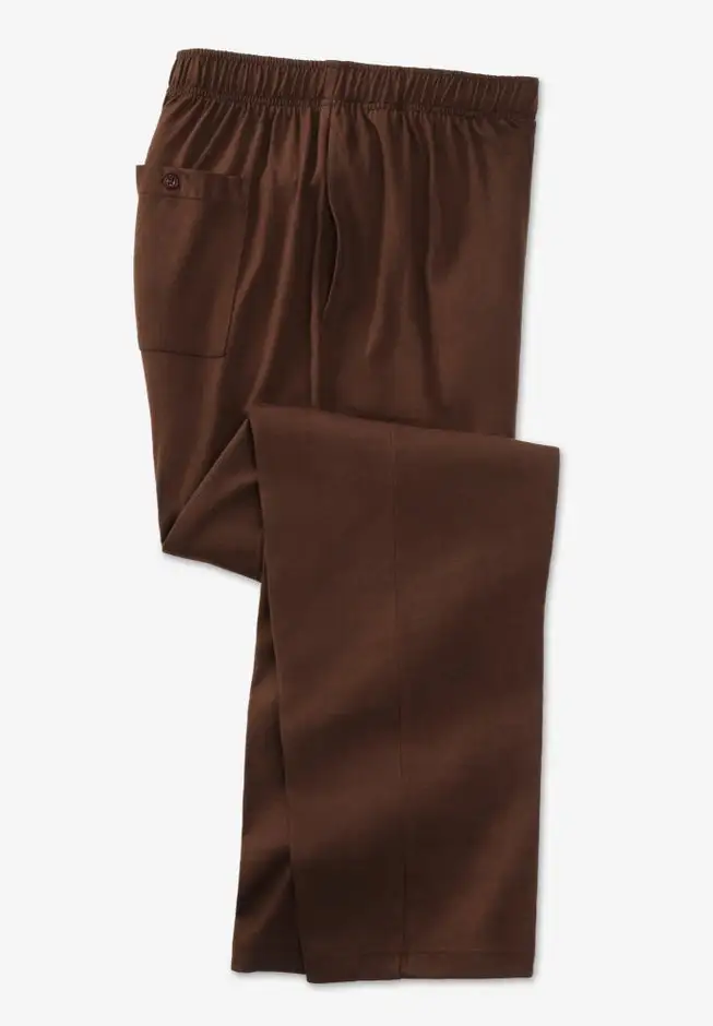 Lightweight Jersey Open Bottom Sweatpants