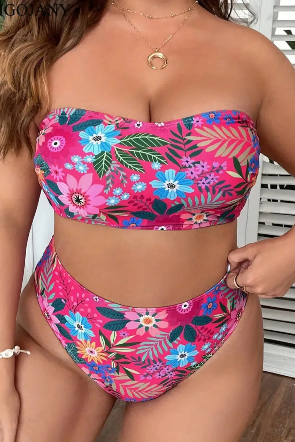 Tropical Love Plus Size Bikini