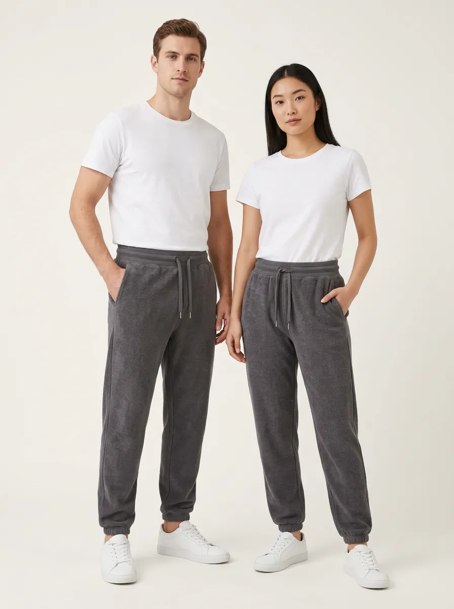 Unisex Relaxed Everyday Fleece Sport Pants