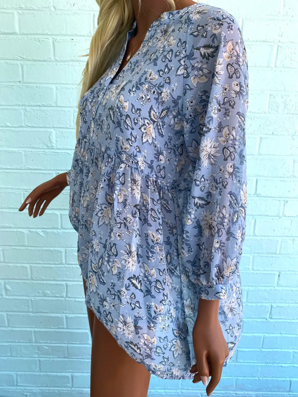 Relaxed Floral Tunic