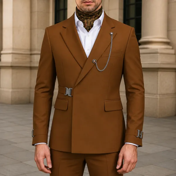 Slim Fit Two-Piece Wedding Suit