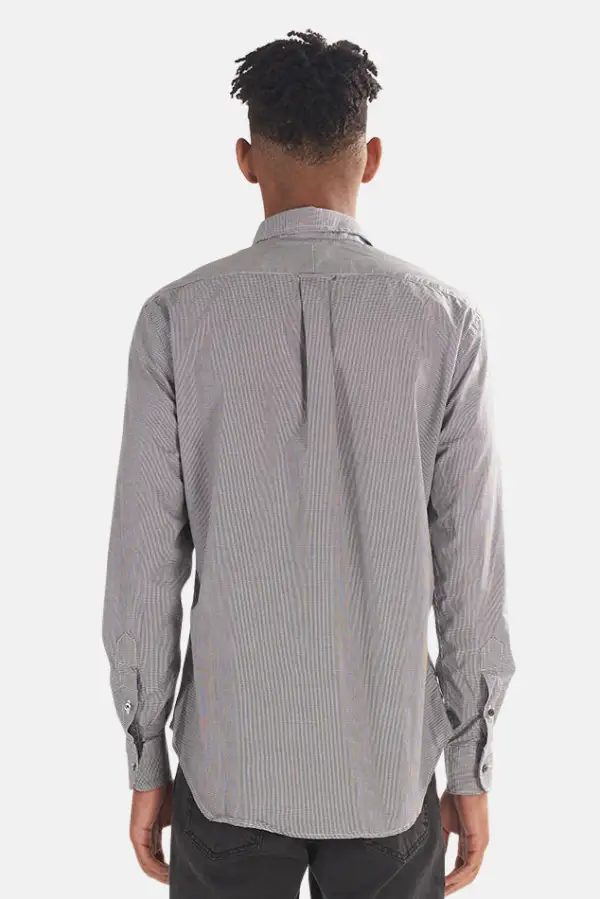 Button Down Gingham Checked Shirt