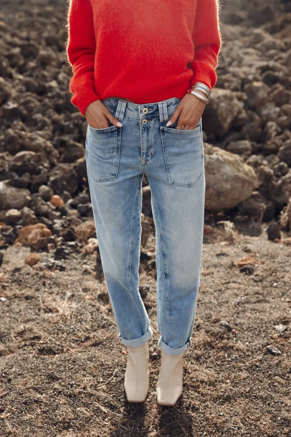 Women's Essential Clean Denim Jeans