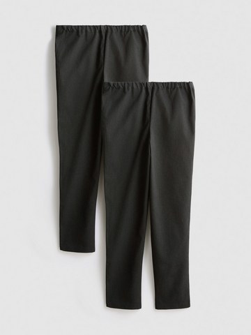 7-15yrs | 2pk Pull On School Trousers detail 3