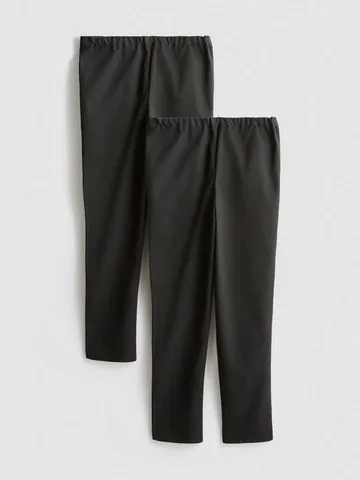 7-15yrs | 2pk Pull On School Trousers