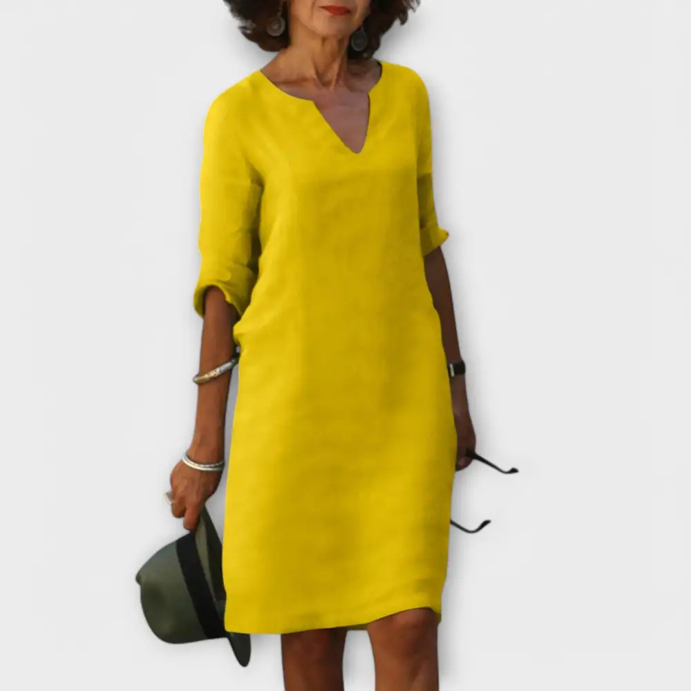 V-Neck Everyday Casual Dress