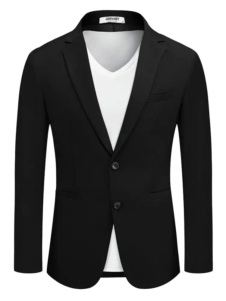 Soft Structure Tailored Blazer Jacket