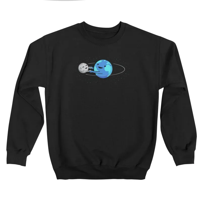 Cute Cosmic Friendship Design Sweatshirt