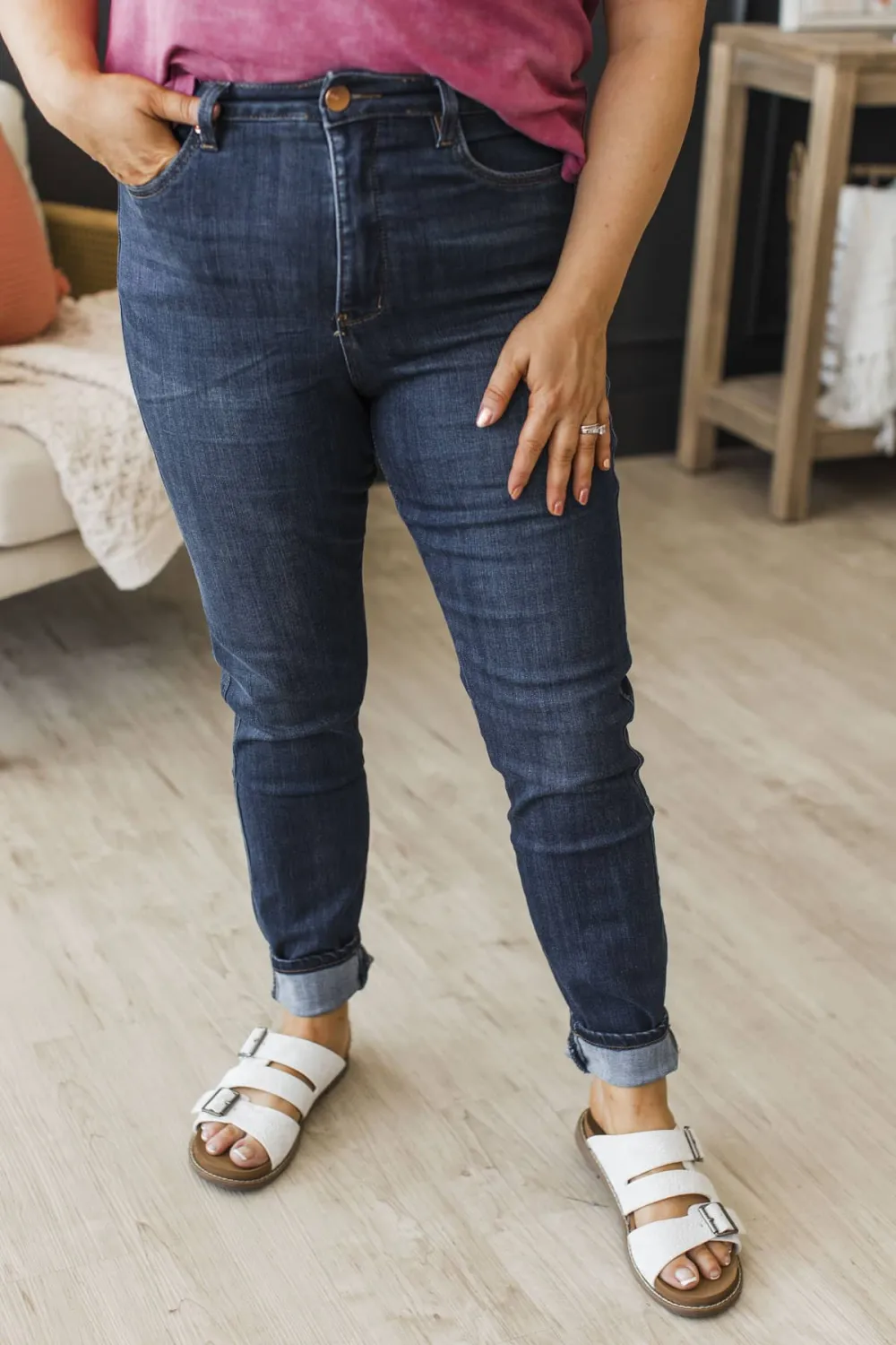 High-Rise Skinny Clean Finish Jeans