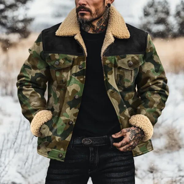 Suede Washed Field Jacket