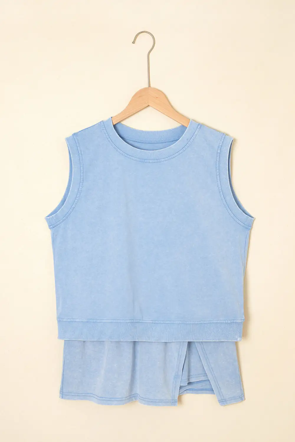 Casual Cotton Blend Pieces Detail Coordinated Set
