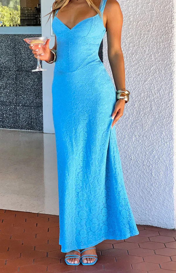 Lace Formal Maxi Dress