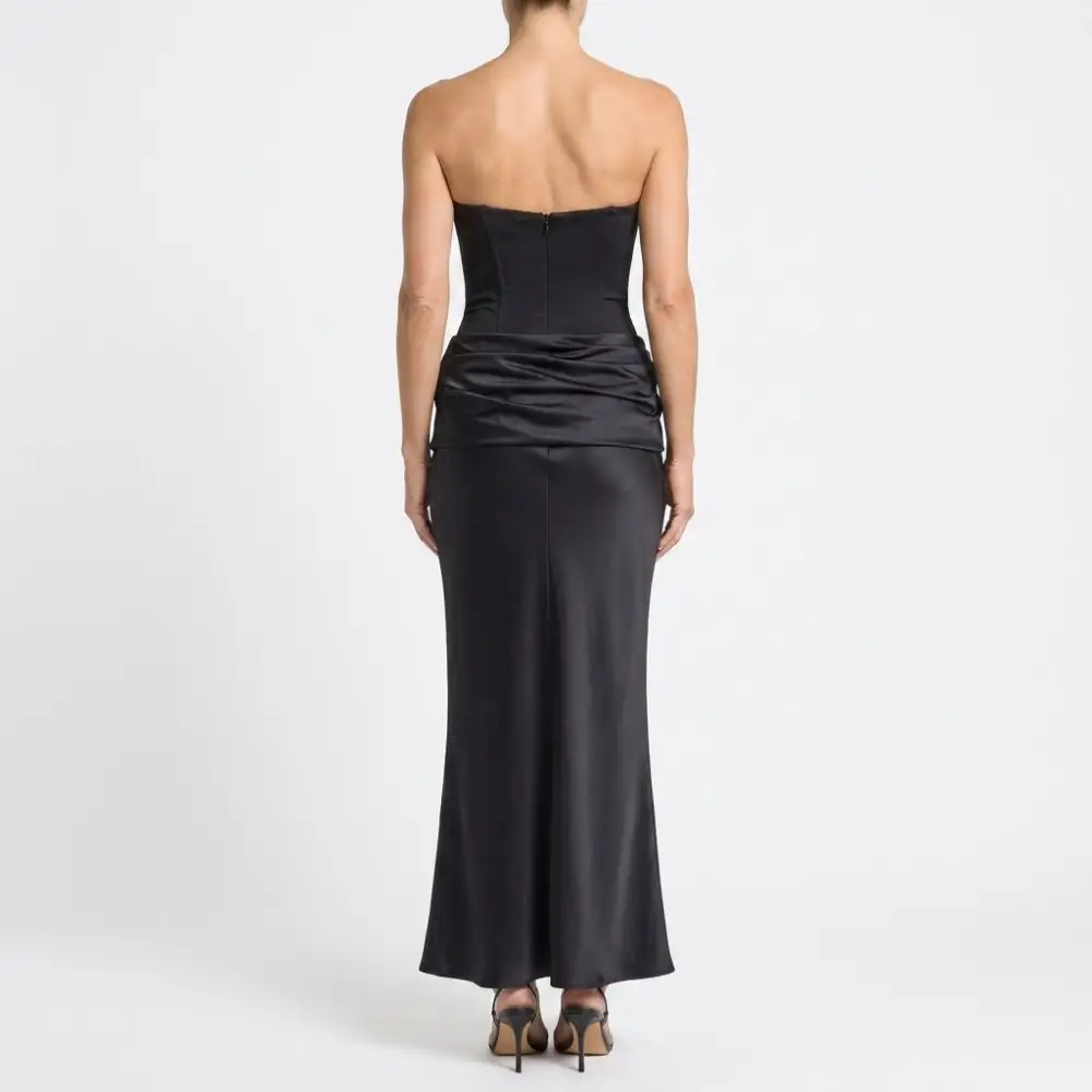 Refined Women's Corset Maxi Dress