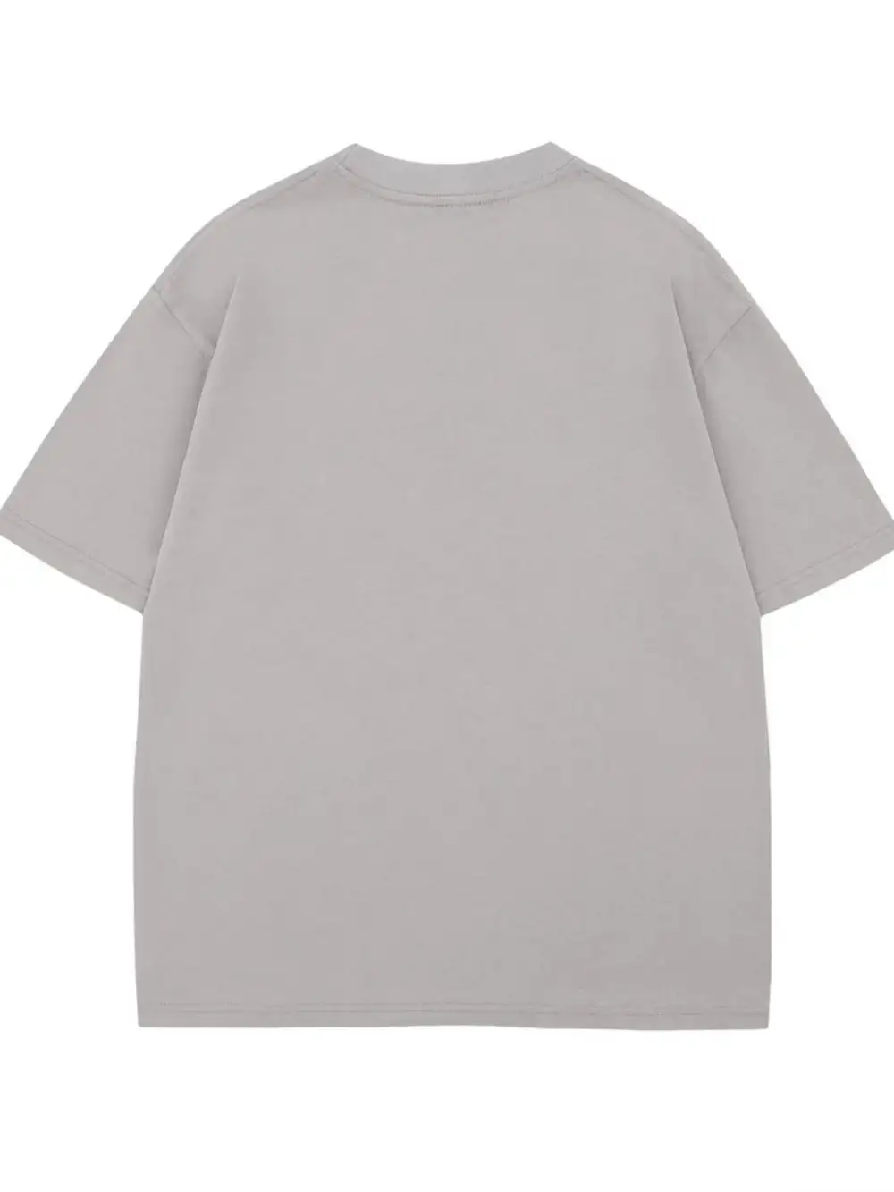 Clean Graphic Crew Neck Oversized Tee