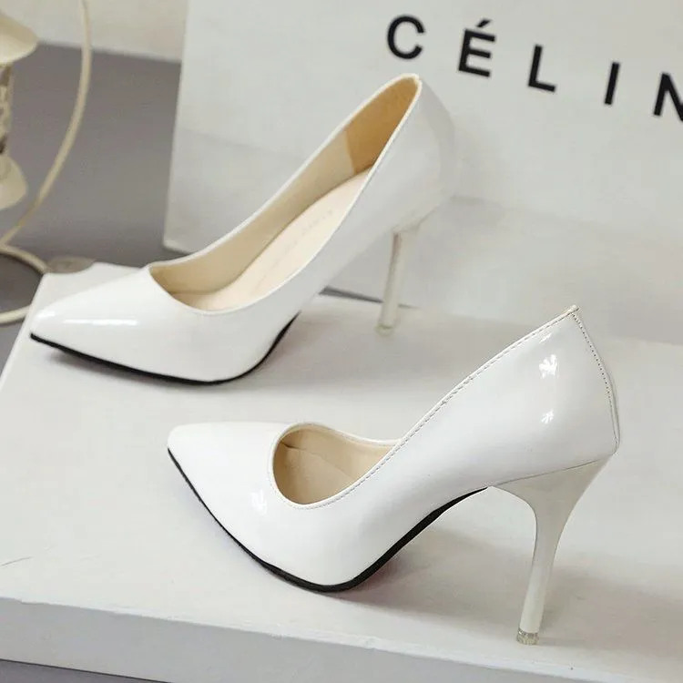 Slip On Stiletto Heels