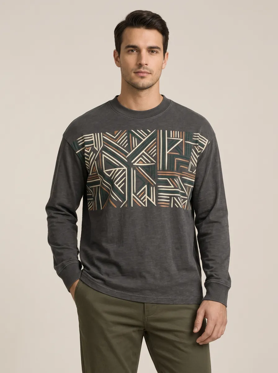 Men's Long Sleeve Balanced Classic Essential Shirt