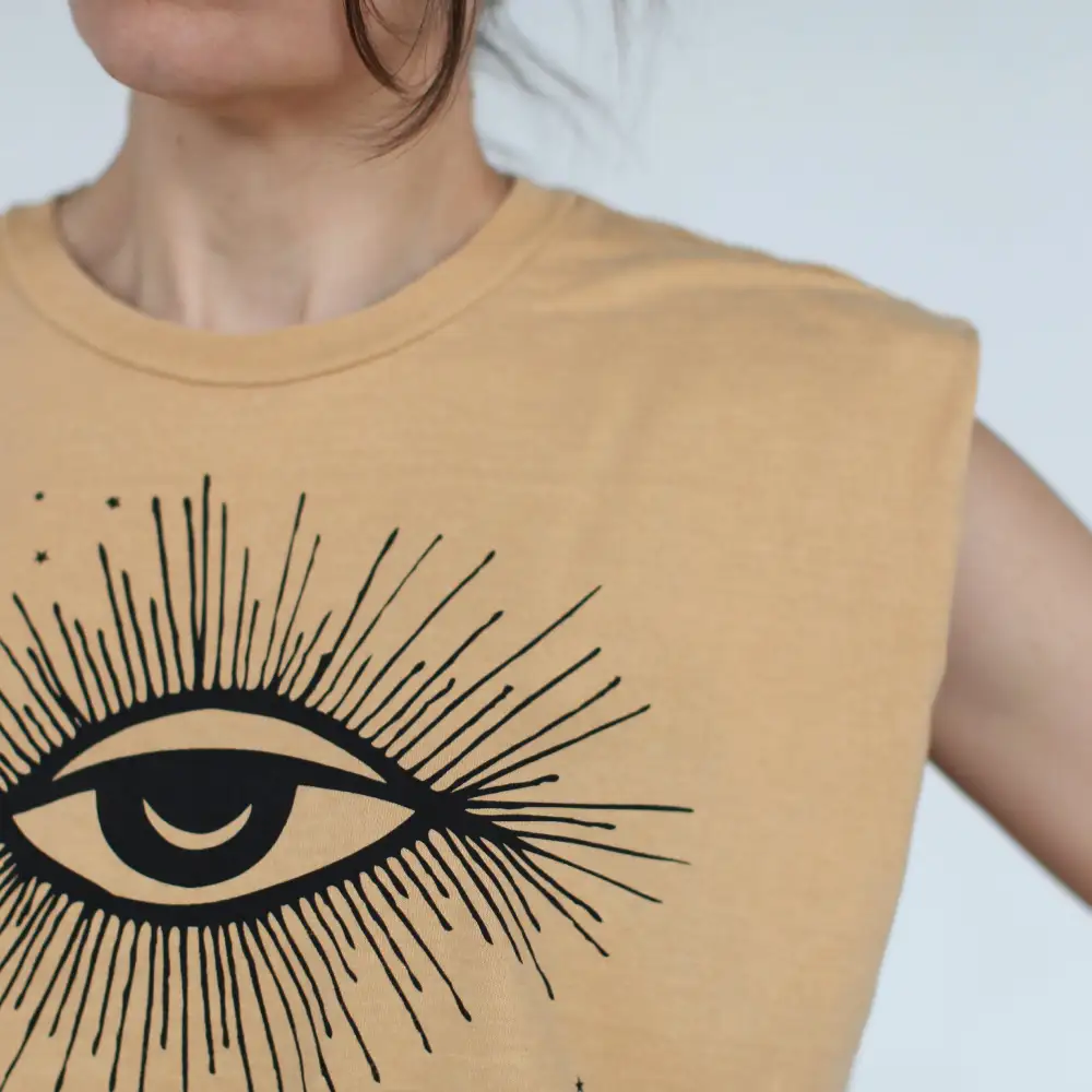 Mystical Third Eye Crop Tank